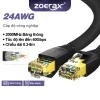 ZoeRax Cáp Ethernet CAT8 40Gbps SFTP Lan tốc độ cao ngoài/trong nhà 0.3-8m