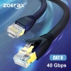 ZoeRax Cáp Ethernet CAT8 40Gbps SFTP Lan tốc độ cao ngoài/trong nhà 0.3-8m 9