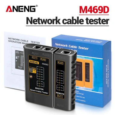 ZoeRax Cáp Lan Test RJ45 RJ11 RJ12 CAT5 UTP - Kiểm tra nhanh, sửa mạng 9