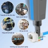 ZoeRax Công Cụ Đục Mạng 110 & 88 - Lưỡi Đôi Chèn Terminal Xung Hạ Cáp Ethernet 225.499₫ 2