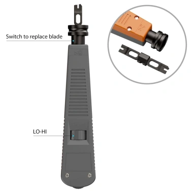 ZoeRax Công Cụ Đục Mạng Lưỡi 110mm Thích Hợp Block Jack Keystone và Sửa Cáp Mạng Giá Ưu Đãi 2 ZoeRax Công Cụ Đục Mạng Lưỡi 110mm Thích Hợp Block Jack Keystone và Sửa Cáp Mạng Giá Ưu Đãi 2
