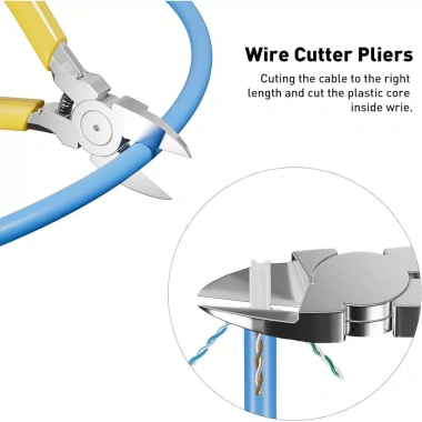 ZoeRax Crimp RJ45 Cat7 Cat6A - Bộ Dụng Cụ Crimp Ethernet Pass Through Đa Năng 7 ZoeRax Crimp RJ45 Cat7 Cat6A - Bộ Dụng Cụ Crimp Ethernet Pass Through Đa Năng 7