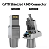 ZoeRax Đầu Nối Cat8 Cat7 Cat6a RJ45 Giắc Cắm Ethernet Bảo Vệ, Lắp Đặt Miễn Phí - 56.099₫ 2
