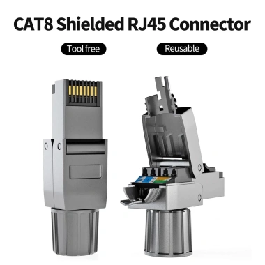 ZoeRax Đầu Nối Cat8 Cat7 Cat6a RJ45 Giắc Cắm Ethernet Bảo Vệ, Lắp Đặt Miễn Phí - 56.099₫ 2 ZoeRax Đầu Nối Cat8 Cat7 Cat6a RJ45 Giắc Cắm Ethernet Bảo Vệ, Lắp Đặt Miễn Phí - 56.099₫ 2