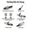 ZoeRax Đầu Nối RJ45 2 Chiếc Cat8 Cat7 Cat6A Tái Sử Dụng, Không Dụng Cụ, Cài Đặt Nhanh 5
