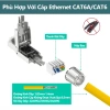 ZoeRax Đầu Nối RJ45 2 Chiếc Cat8 Cat7 Cat6A Tái Sử Dụng, Không Dụng Cụ, Cài Đặt Nhanh 8