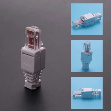 ZoeRax Đầu Nối RJ45 Dây Cáp Mạng UTP CAT6A/CAT6/CAT5E 23-26AWG - Giá 62.149 VND 2 ZoeRax Đầu Nối RJ45 Dây Cáp Mạng UTP CAT6A/CAT6/CAT5E 23-26AWG - Giá 62.149 VND 2