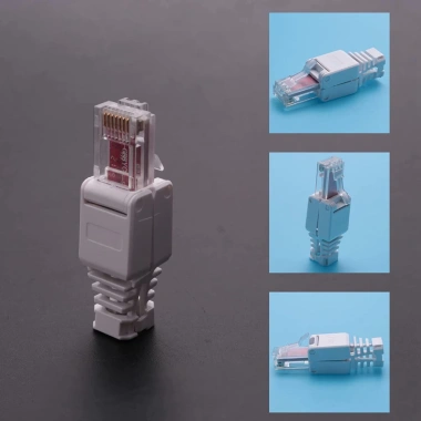 ZoeRax Đầu Nối RJ45 Dây Cáp Mạng UTP CAT6A/CAT6/CAT5E 23-26AWG - Giá 62.149 VND 4 ZoeRax Đầu Nối RJ45 Dây Cáp Mạng UTP CAT6A/CAT6/CAT5E 23-26AWG - Giá 62.149 VND 4