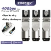 ZOERAX Đầu nối RJ45 không cần công cụ Cat6 Cat7 Cat8 - Phích cắm Ethernet tái sử dụng, lắp nhanh, giá ưu đãi 68.090 VND