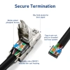 ZOERAX Đầu nối RJ45 không cần công cụ Cat6 Cat7 Cat8 - Phích cắm Ethernet tái sử dụng, lắp nhanh, giá ưu đãi 68.090 VND 3