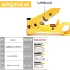 ZoeRax Dây Tước & Cắt 2 trong 1 - Đa năng Flat/Tròn UTP STP Cat5 Cat6 Coax, Công cụ Sửa chữa Đồng Trục, Giá 137.499₫ 3
