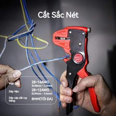 ZOERAX Dụng Cụ Cắt & Tuốt Dây 2 trong 1, Tuốt Cáp 10‑24 AWG, Điều Chỉnh Nhanh, Sửa Chữa Điện Tử & Ô Tô – 191.675₫ 6 ZOERAX Dụng Cụ Cắt & Tuốt Dây 2 trong 1, Tuốt Cáp 10‑24 AWG, Điều Chỉnh Nhanh, Sửa Chữa Điện Tử & Ô Tô – 191.675₫ 6