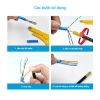 Zoerax Dụng Cụ Tách Dây Cáp Mạng Cat5 Cat6 Cat7 - Tiết kiệm, dễ dùng, giá 109.999 VND 4