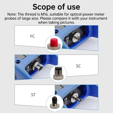 ZoeRax FC ST Đồng hồ đo điện quang Adapter, kết nối sợi quang, giảm còn 71.499₫ 3 ZoeRax FC ST Đồng hồ đo điện quang Adapter, kết nối sợi quang, giảm còn 71.499₫ 3