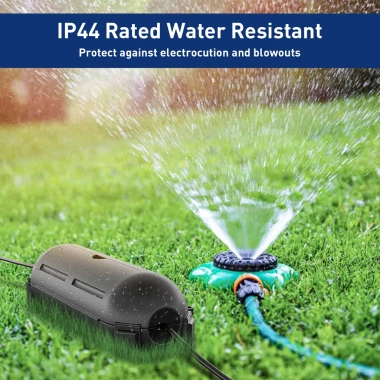 ZOERAX IP44 Hộp Cáp Chống Thấm Nước FS – Ốp Lưng Bảo Vệ Dây Nguồn Ngoài Trời Màu Đen, Giá Ưu Đãi 142.999₫ 2
