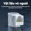 ZoeRax Jack Keystone RJ45 CAT5E/CAT6 Không Cần Dụng Dụng Cụ, Lắp Đặt Dễ Dàng - Giá 76.999 VND 2