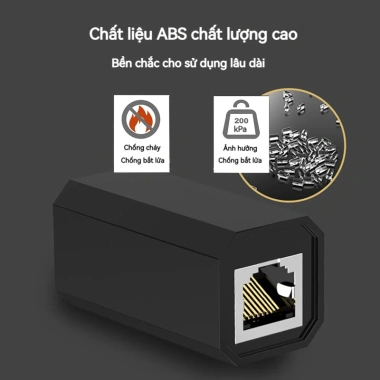 ZoeRax Keystone Jack RJ45 Ethernet Cat5e/6/7 Chống Sét Mở Rộng - Cắm Nối Nhanh, Độ Tin Cậy Cao 4 ZoeRax Keystone Jack RJ45 Ethernet Cat5e/6/7 Chống Sét Mở Rộng - Cắm Nối Nhanh, Độ Tin Cậy Cao 4