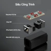ZoeRax Keystone Jack RJ45 Ethernet Cat5e/6/7 Chống Sét Mở Rộng - Cắm Nối Nhanh, Độ Tin Cậy Cao 5