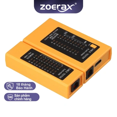ZoeRax Kiểm tra cáp RJ45/RJ11, tìm đường HDMI - Đa chức năng, giá ưu đãi 275k ZoeRax Kiểm tra cáp RJ45/RJ11, tìm đường HDMI - Đa chức năng, giá ưu đãi 275k