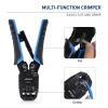 ZoeRax Kìm Bấm Cáp Mạng 10P10C - 3 Chức Năng Cắt/Bấm/Cạo, Tương Thích RJ45/RJ11/RJ12 & CAT5e/CAT6/CAT6A - Giá 247.499₫ 2