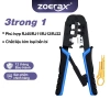 Zoerax Kìm Bấm Cáp Mạng 3 trong 1 - Bấm/Cắt/Cạo RJ45 RJ12 RJ11 Cat6 Cat5e, Giá 225.499₫
