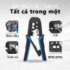 Zoerax Kìm Bấm Cáp Mạng 3 trong 1 - Bấm/Cắt/Cạo RJ45 RJ12 RJ11 Cat6 Cat5e, Giá 225.499₫ 2