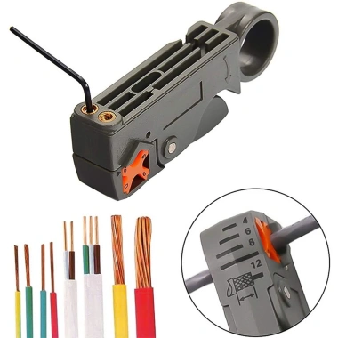 ZoeRax Kìm Cắt Dây Thép Không Gỉ Mũi Tròn Cách Điện Đức Stripper – Giá Ưu Đãi 58.299đ 2