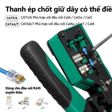 ZoeRax Kìm uốn RJ45 chuyên nghiệp cho Cat7/6a/6/5 – Tiết kiệm công sức, tăng hiệu quả 6 ZoeRax Kìm uốn RJ45 chuyên nghiệp cho Cat7/6a/6/5 – Tiết kiệm công sức, tăng hiệu quả 6