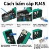 ZoeRax Kìm uốn RJ45 chuyên nghiệp cho Cat7/6a/6/5 – Tiết kiệm công sức, tăng hiệu quả 7