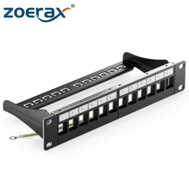 ZoeRax Mạng 10 Inch 12 Cổng 1U Trống Bảng Miếng Dán Jack Keystone Tiêu Chuẩn Giá Gắn Cho Cáp Mạng 324.499 VND 9 ZoeRax Mạng 10 Inch 12 Cổng 1U Trống Bảng Miếng Dán Jack Keystone Tiêu Chuẩn Giá Gắn Cho Cáp Mạng 324.499 VND 9