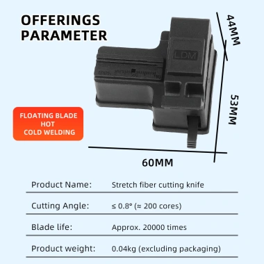 ZoeRax Máy cắt sợi quang thu nhỏ tự động FTTH kết nối lạnh ABS Cleaver giá 137.499₫ 6 ZoeRax Máy cắt sợi quang thu nhỏ tự động FTTH kết nối lạnh ABS Cleaver giá 137.499₫ 6