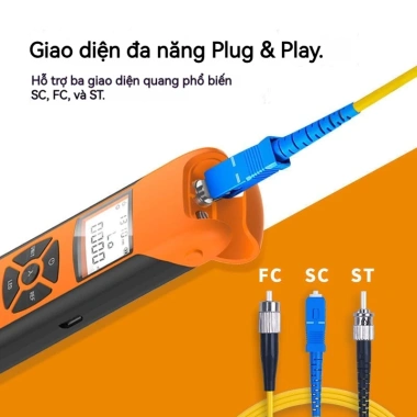 ZoeRax Máy đo nguồn quang 50+26 dBm - Đo ánh sáng sợi 7 bước sóng, sạc lại, Giá ưu đãi 549.999 VND 4 ZoeRax Máy đo nguồn quang 50+26 dBm - Đo ánh sáng sợi 7 bước sóng, sạc lại, Giá ưu đãi 549.999 VND 4