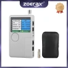 Zoerax Máy kiểm tra 4 trong 1 - Dò cáp mạng, LED, pin 9V, thử 90m, giá 351.999VND
