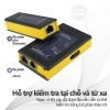 Zoerax Máy kiểm tra cáp mạng sạc lại RJ45 RJ11 RJ12 - Sửa LAN Ethernet nhanh 6