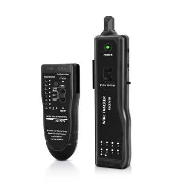 Zoerax Máy kiểm tra cáp RJ45 RJ11 thông minh, theo dõi mực dây CAT5/CAT6, có tai nghe - Giá ưu đãi 438.900 VND 7 Zoerax Máy kiểm tra cáp RJ45 RJ11 thông minh, theo dõi mực dây CAT5/CAT6, có tai nghe - Giá ưu đãi 438.900 VND 7