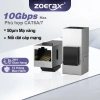 ZoeRax Mô-đun Ethernet Cat6 RJ45 Keystone không dụng cụ – Giắc cắm nữ nhanh gọn, tốc độ 10Gbps, giá 62.794₫