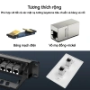 ZoeRax Mô-đun Ethernet Cat6 RJ45 Keystone không dụng cụ – Giắc cắm nữ nhanh gọn, tốc độ 10Gbps, giá 62.794₫ 5