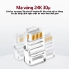 ZoeRax Ổ cắm RJ45 modular CAT5e/CAT6 – Bề mặt vàng mạ 50, lỗ 1.1mm, phù hợp cáp Ethernet, giá 45.099₫ 5