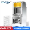 ZoeRax Ổ cắm RJ45 modular CAT5e/CAT6 – Bề mặt vàng mạ 50, lỗ 1.1mm, phù hợp cáp Ethernet, giá 45.099₫ 9