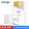 ZoeRax Ổ cắm RJ45 modular CAT5e/CAT6 – Bề mặt vàng mạ 50, lỗ 1.1mm, phù hợp cáp Ethernet, giá 45.099₫ 11