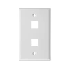 Zoerax Plate tường RJ45 Keystone Jack 0-6 cổng trắng - Giá 51,150₫ 11
