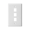 Zoerax Plate tường RJ45 Keystone Jack 0-6 cổng trắng - Giá 51,150₫ 12