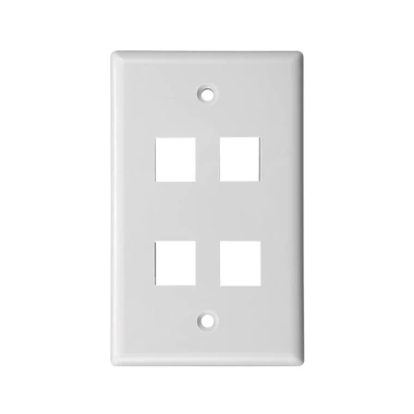 Zoerax Plate tường RJ45 Keystone Jack 0-6 cổng trắng - Giá 51,150₫ 13 Zoerax Plate tường RJ45 Keystone Jack 0-6 cổng trắng - Giá 51,150₫ 13