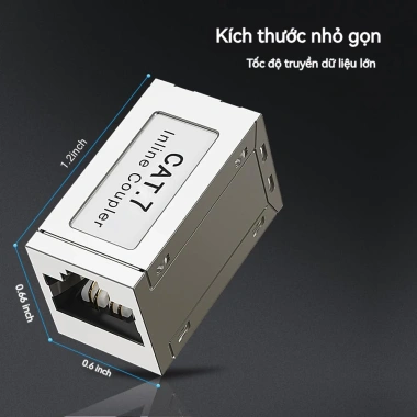 ZoeRax RJ45 Bộ ghép nối bảo vệ, chuyển đổi mở rộng Ethernet Cat7/6/5e - Giá ưu đãi 76.999₫ 5