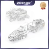 Zoerax RJ45 Cat6 – Bốt Giảm Căng Thẳng, Phích Cắm Mô-đun EZ Dễ Uốn Cáp Mạng