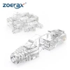 Zoerax RJ45 Cat6 – Bốt Giảm Căng Thẳng, Phích Cắm Mô-đun EZ Dễ Uốn Cáp Mạng 8