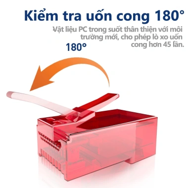 ZoeRax RJ45 CAT6 EZ Crimp Connector – Đầu Nối UTP Modular Plug Nhiều Màu, Dễ Lắp, Giá Ưu Đãi 80.299₫ 4 ZoeRax RJ45 CAT6 EZ Crimp Connector – Đầu Nối UTP Modular Plug Nhiều Màu, Dễ Lắp, Giá Ưu Đãi 80.299₫ 4