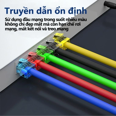 ZoeRax RJ45 CAT6 EZ Crimp Connector – Đầu Nối UTP Modular Plug Nhiều Màu, Dễ Lắp, Giá Ưu Đãi 80.299₫ 7 ZoeRax RJ45 CAT6 EZ Crimp Connector – Đầu Nối UTP Modular Plug Nhiều Màu, Dễ Lắp, Giá Ưu Đãi 80.299₫ 7