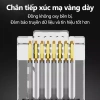 ZoeRax RJ45 Cat6a/Cat6/Cat5e 30 Đầu Nối Mạ Vàng 8P8C Không Che Chắn 4