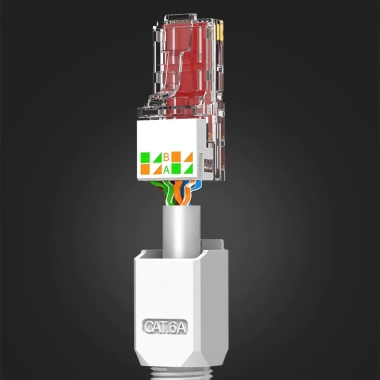 ZoeRax RJ45 CAT6A/CAT6/CAT5E Connector - Công cụ cắm kết thúc Ethernet 23-26AWG 6 ZoeRax RJ45 CAT6A/CAT6/CAT5E Connector - Công cụ cắm kết thúc Ethernet 23-26AWG 6